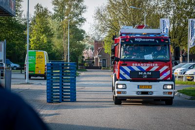112 ABWC Vaardigheidstoets Wolvega. Brandweer Nieuwehorne