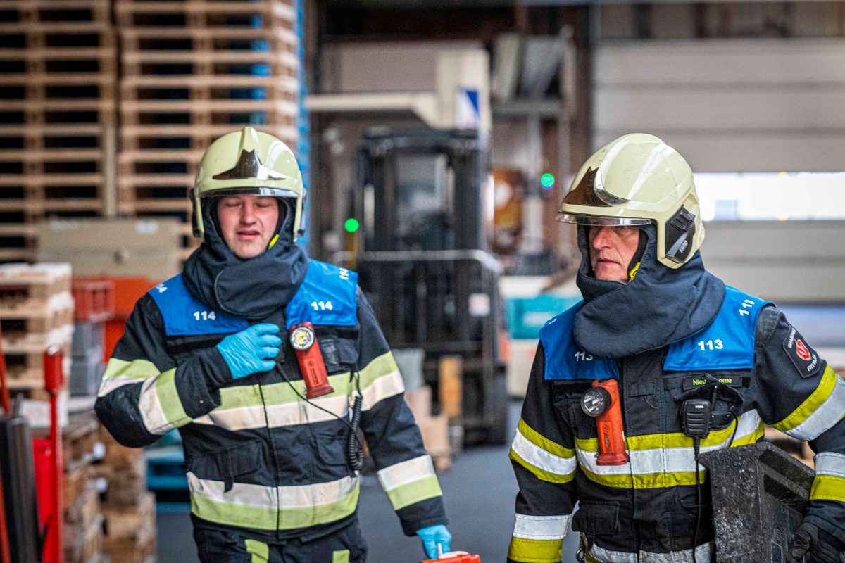 112 ABWC Vaardigheidstoets Wolvega. Brandweer Nieuwehorne