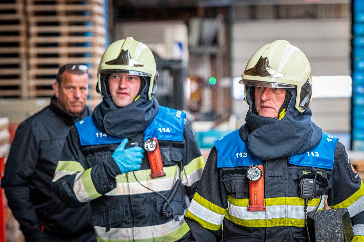 112 ABWC Vaardigheidstoets Wolvega. Brandweer Nieuwehorne