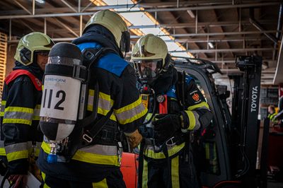 112 ABWC Vaardigheidstoets Wolvega. Brandweer Nieuwehorne