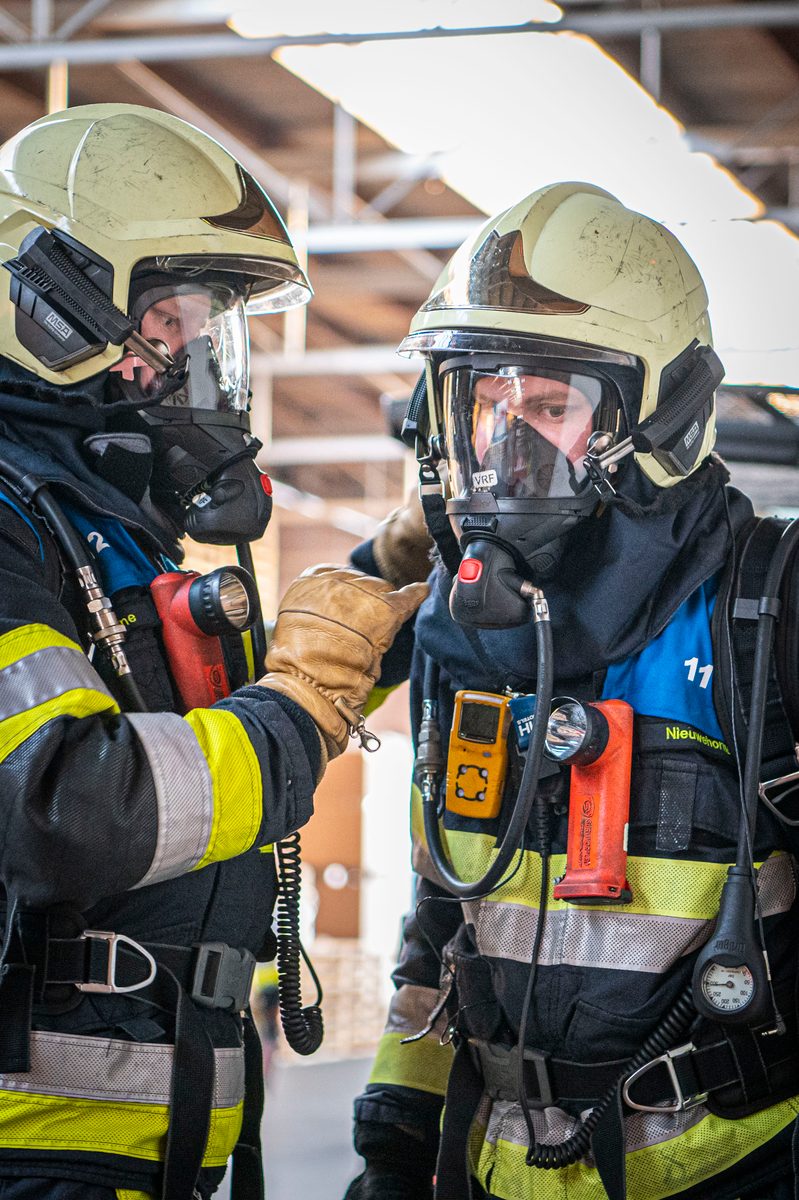 112 ABWC Vaardigheidstoets Wolvega. Brandweer Nieuwehorne