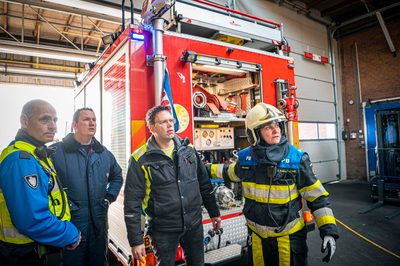 112 ABWC Vaardigheidstoets Wolvega. Brandweer Nieuwehorne