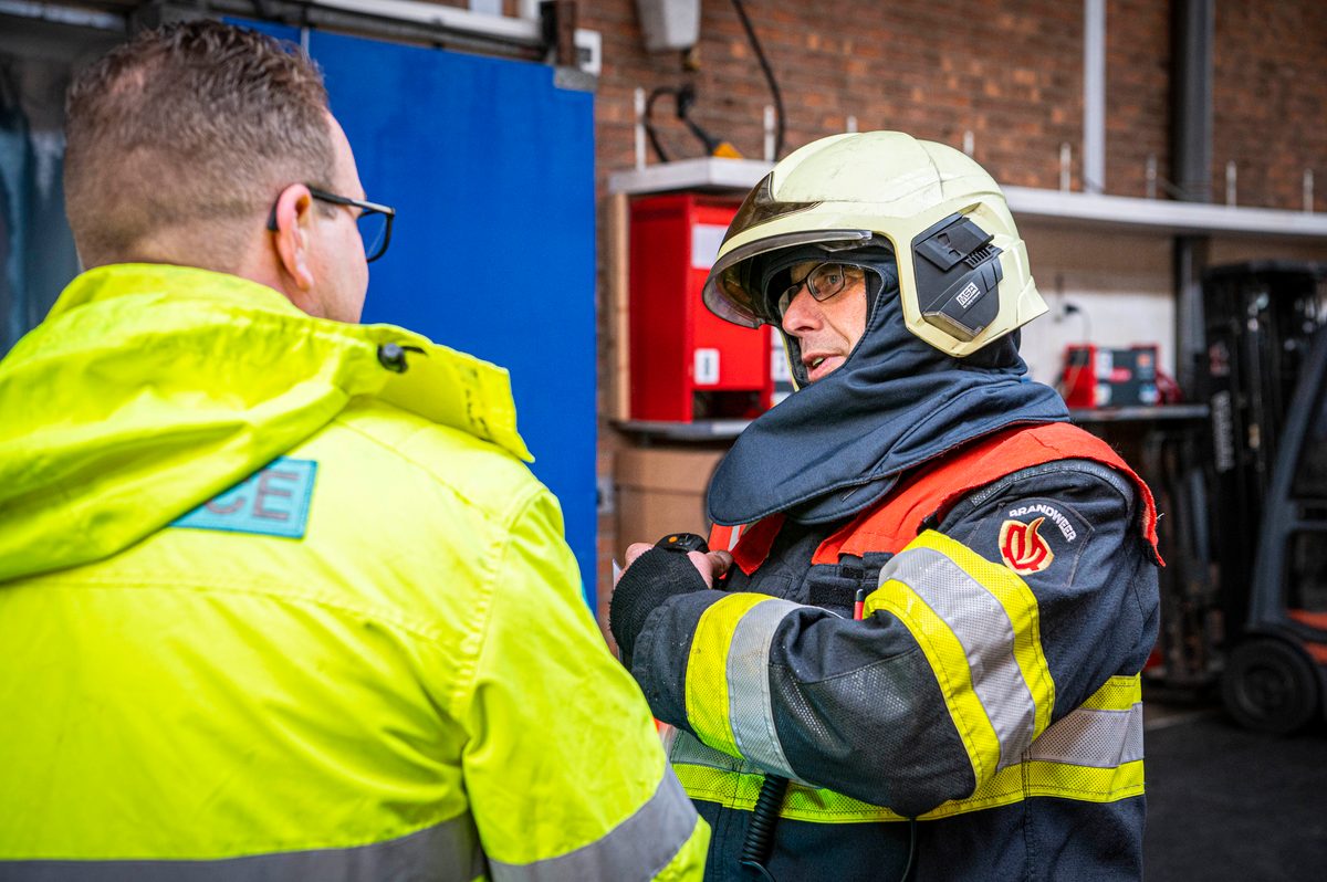 112 ABWC Vaardigheidstoets Wolvega. Brandweer Nieuwehorne
