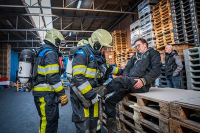 112 ABWC Vaardigheidstoets Wolvega. Brandweer Nieuwehorne