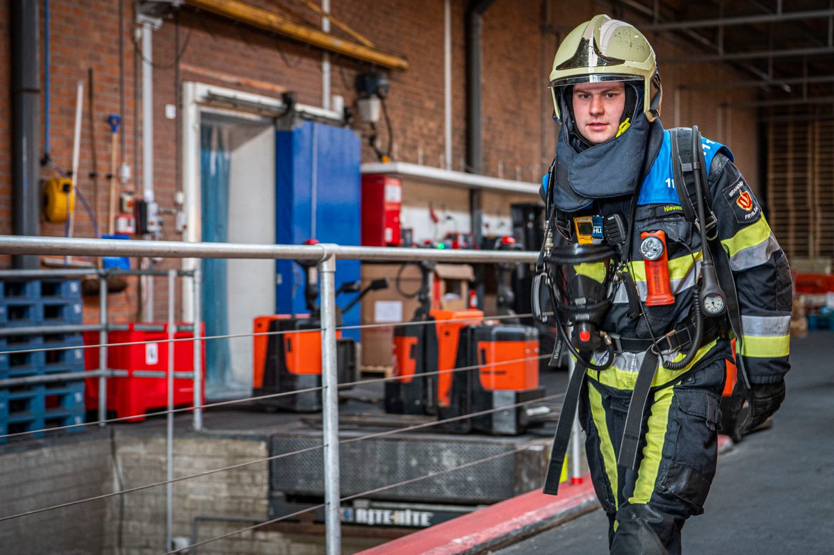 112 ABWC Vaardigheidstoets Wolvega. Brandweer Nieuwehorne
