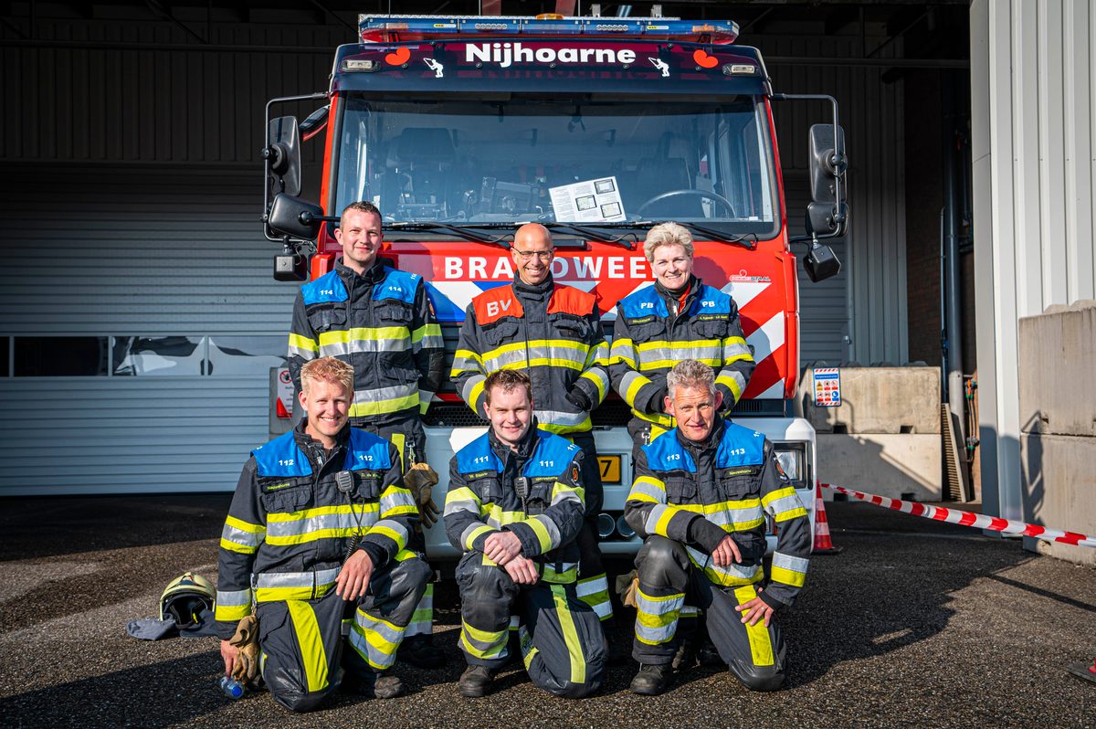 112 ABWC Vaardigheidstoets Wolvega. Brandweer Nieuwehorne