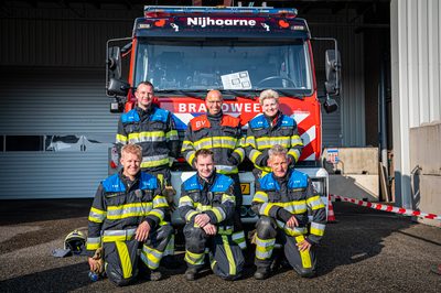 112 ABWC Vaardigheidstoets Wolvega. Brandweer Nieuwehorne