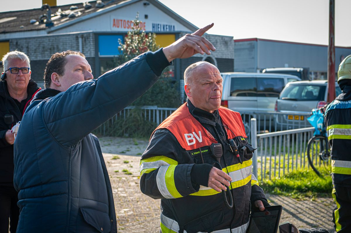 112 ABWC Vaardigheidstoets Wolvega. Brandweer Tjalleberd