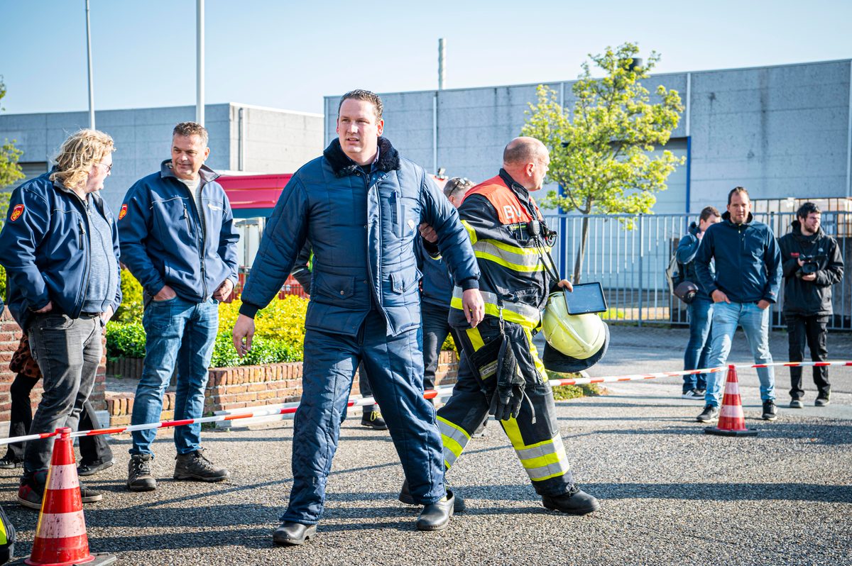 112 ABWC Vaardigheidstoets Wolvega. Brandweer Tjalleberd