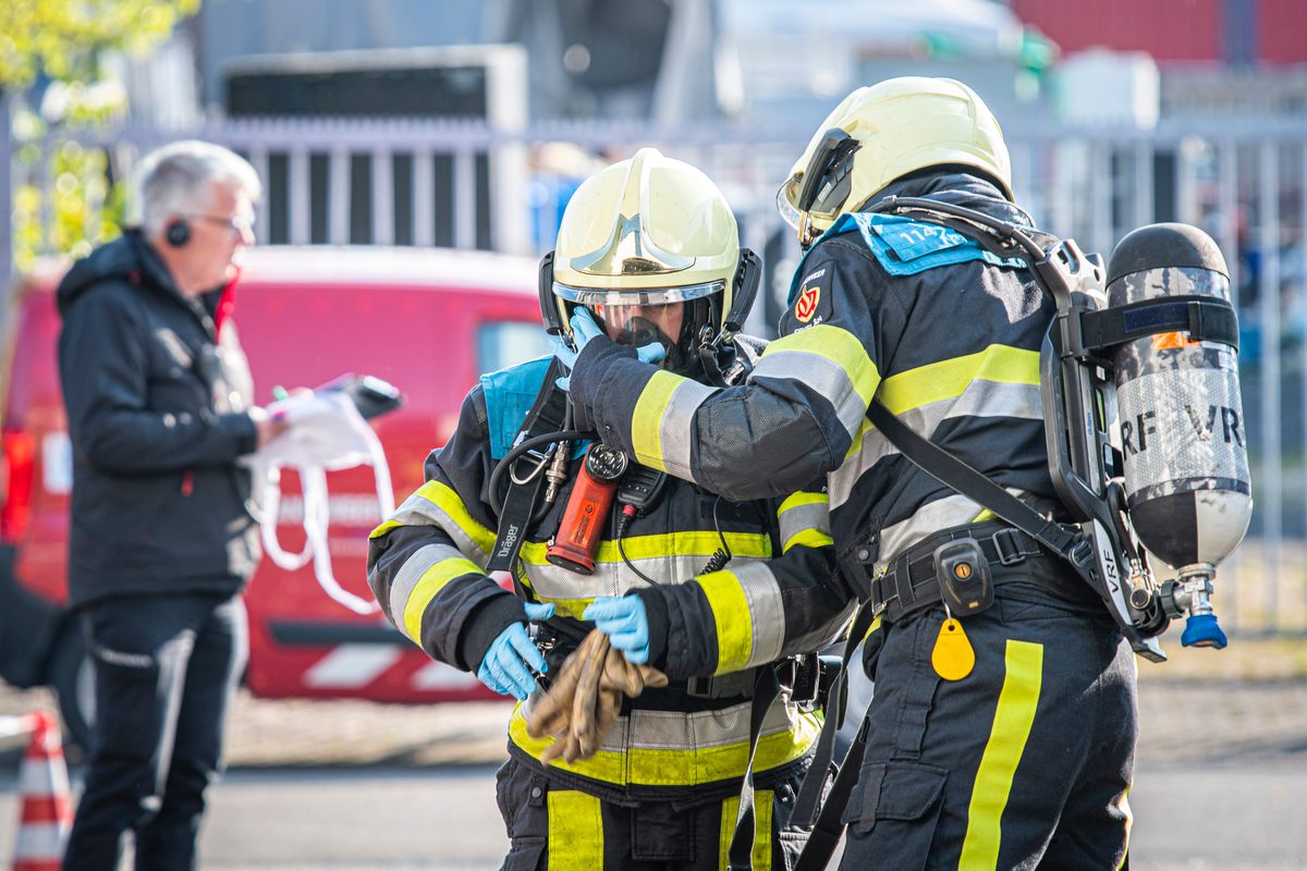 112 ABWC Vaardigheidstoets Wolvega. Brandweer Tjalleberd