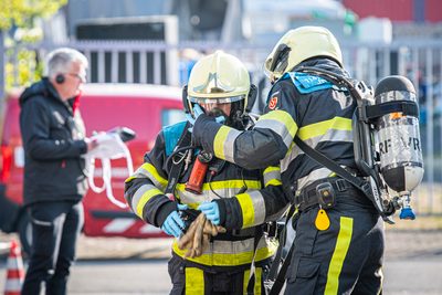 112 ABWC Vaardigheidstoets Wolvega. Brandweer Tjalleberd