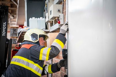 112 ABWC Vaardigheidstoets Wolvega. Brandweer Tjalleberd