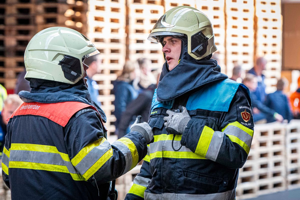 112 ABWC Vaardigheidstoets Wolvega. Brandweer Tjalleberd