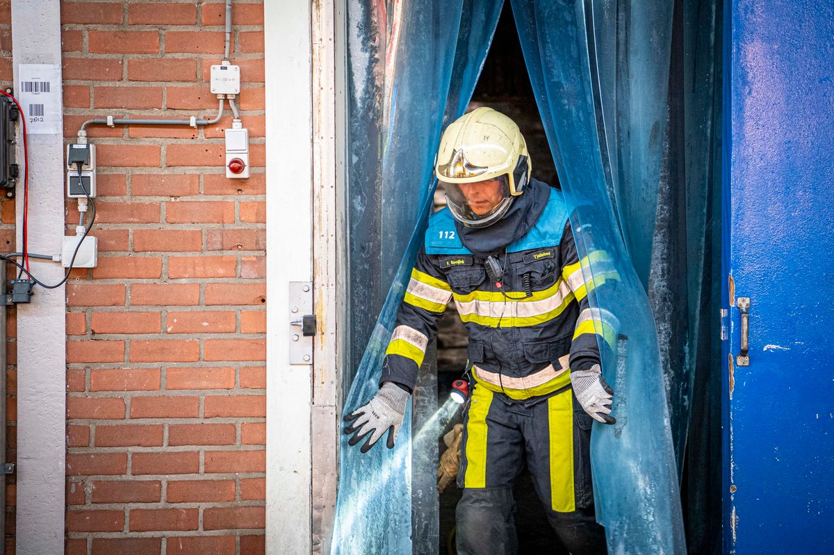 112 ABWC Vaardigheidstoets Wolvega. Brandweer Tjalleberd