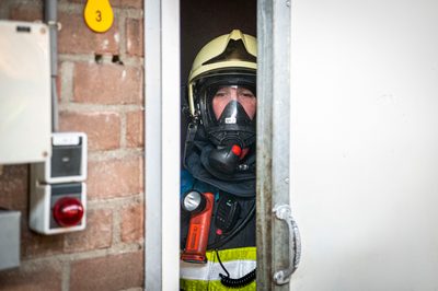 112 ABWC Vaardigheidstoets Wolvega. Brandweer Tjalleberd