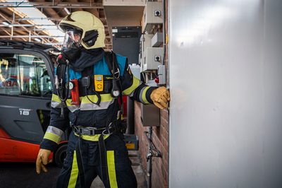 112 ABWC Vaardigheidstoets Wolvega. Brandweer Tjalleberd
