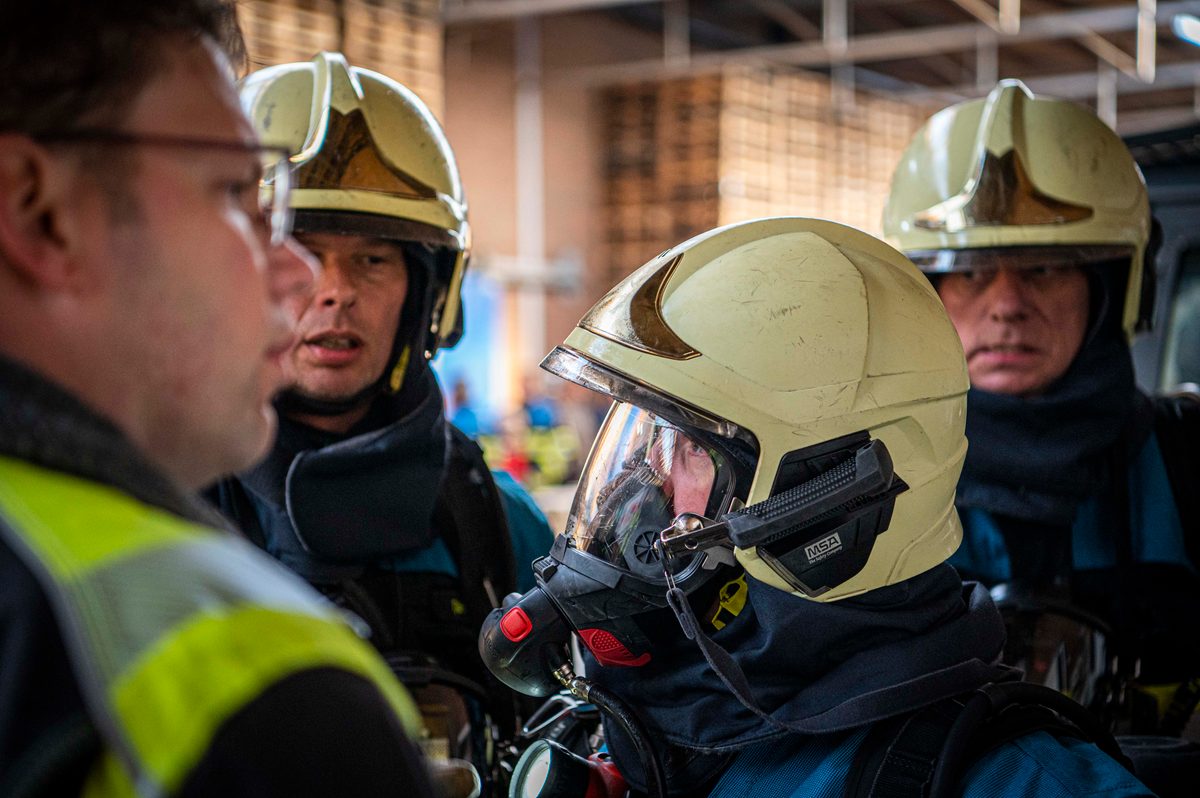 112 ABWC Vaardigheidstoets Wolvega. Brandweer Tjalleberd