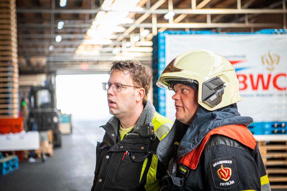 112 ABWC Vaardigheidstoets Wolvega. Brandweer Tjalleberd