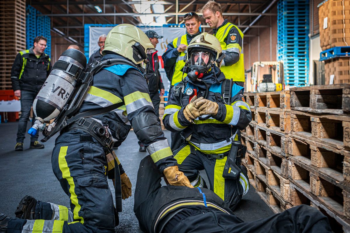112 ABWC Vaardigheidstoets Wolvega. Brandweer Tjalleberd