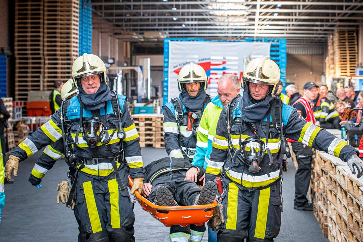 112 ABWC Vaardigheidstoets Wolvega. Brandweer Tjalleberd