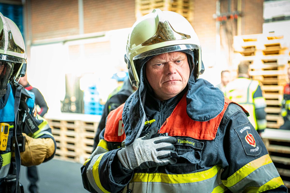 112 ABWC Vaardigheidstoets Wolvega. Brandweer Tjalleberd