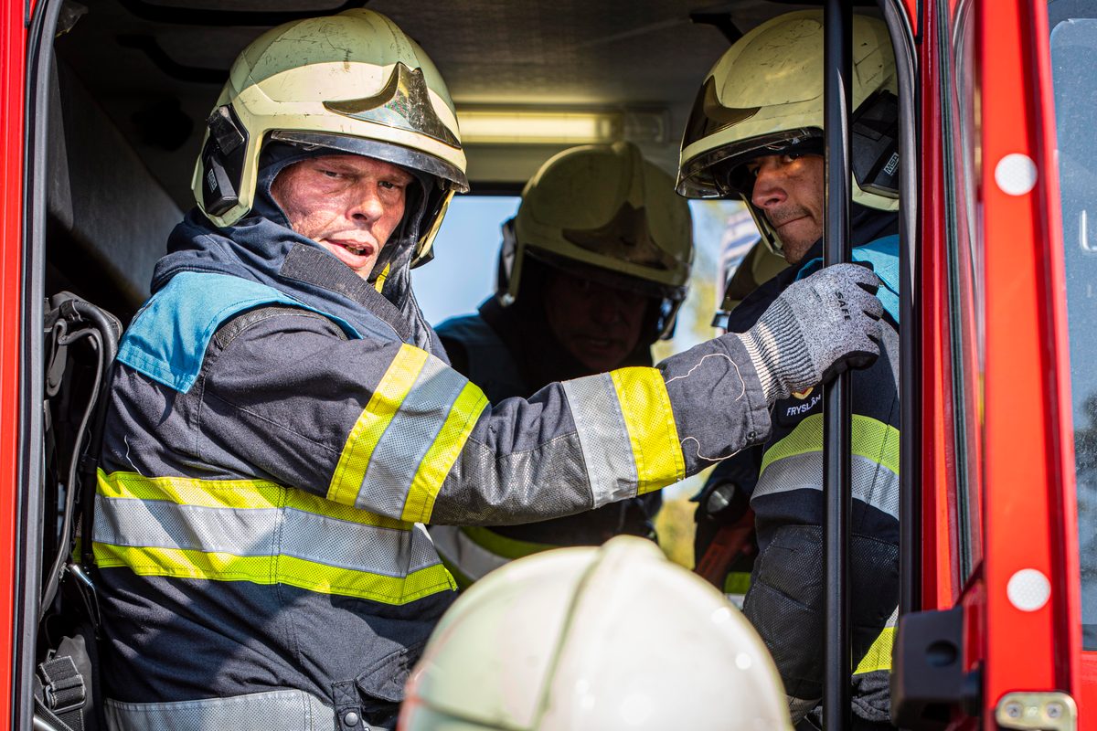 112 ABWC Vaardigheidstoets Wolvega. Brandweer Tjalleberd