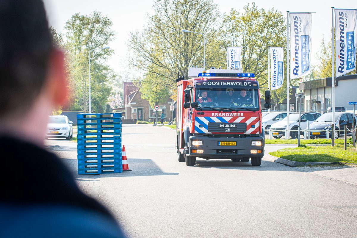 112 ABWC Vaardigheidstoets Wolvega. Brandweer Oosterwolde