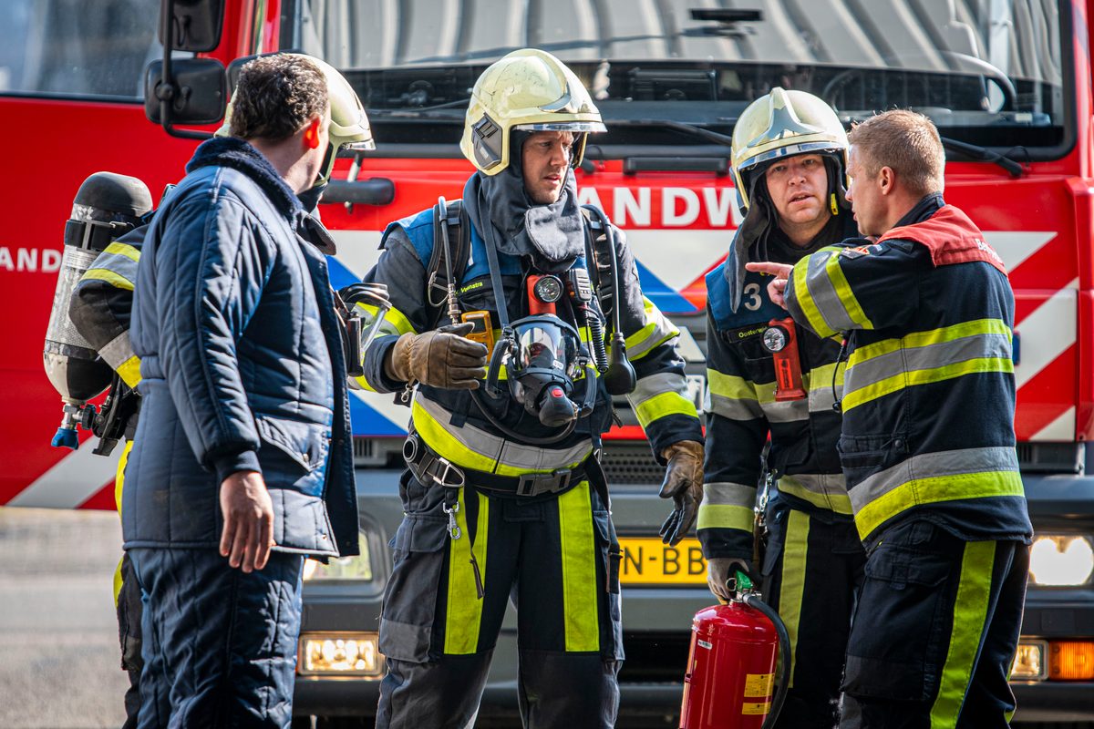 112 ABWC Vaardigheidstoets Wolvega. Brandweer Oosterwolde