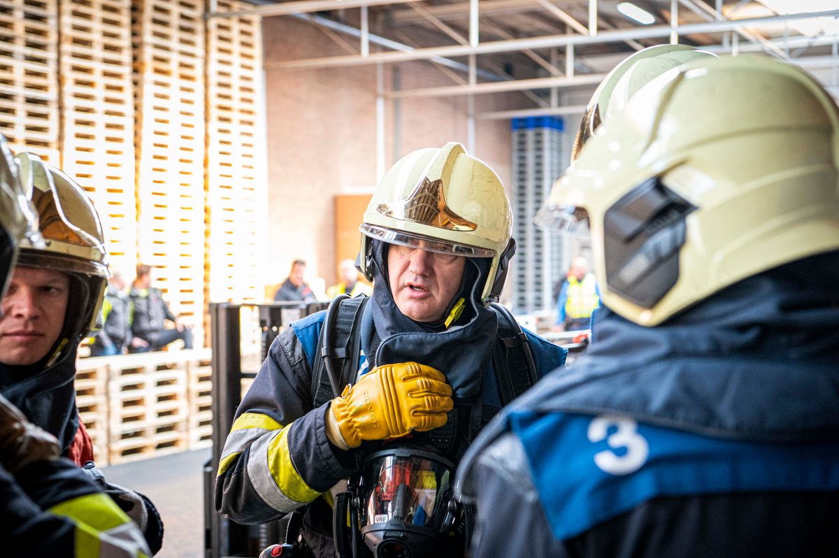 112 ABWC Vaardigheidstoets Wolvega. Brandweer Oosterwolde
