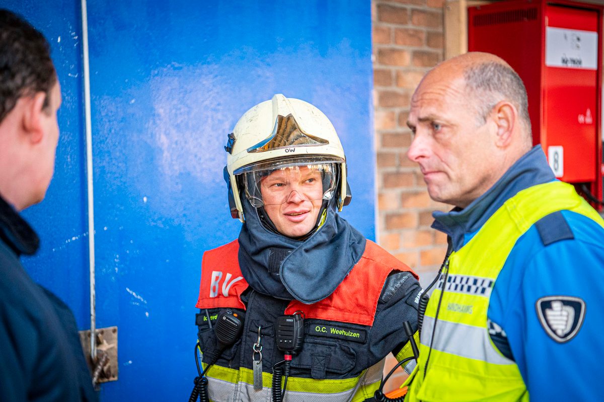 112 ABWC Vaardigheidstoets Wolvega. Brandweer Oosterwolde