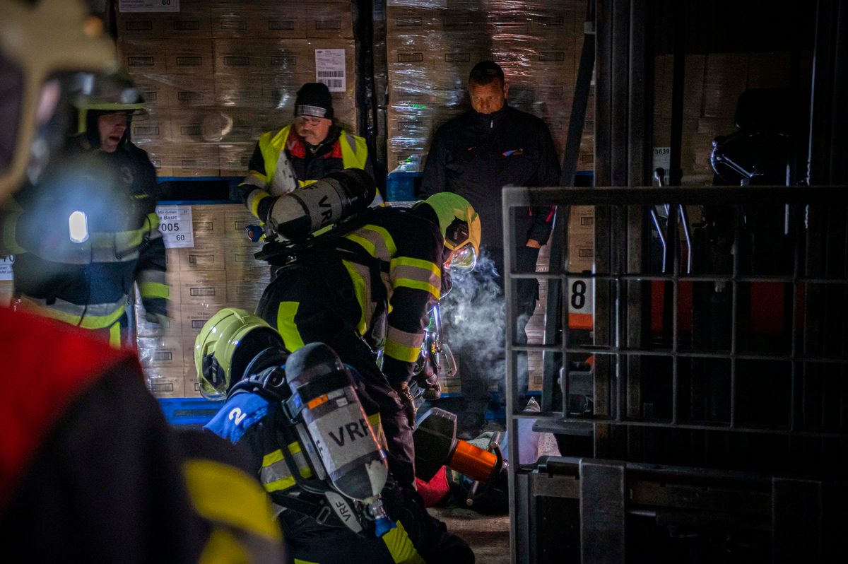 112 ABWC Vaardigheidstoets Wolvega. Brandweer Oosterwolde