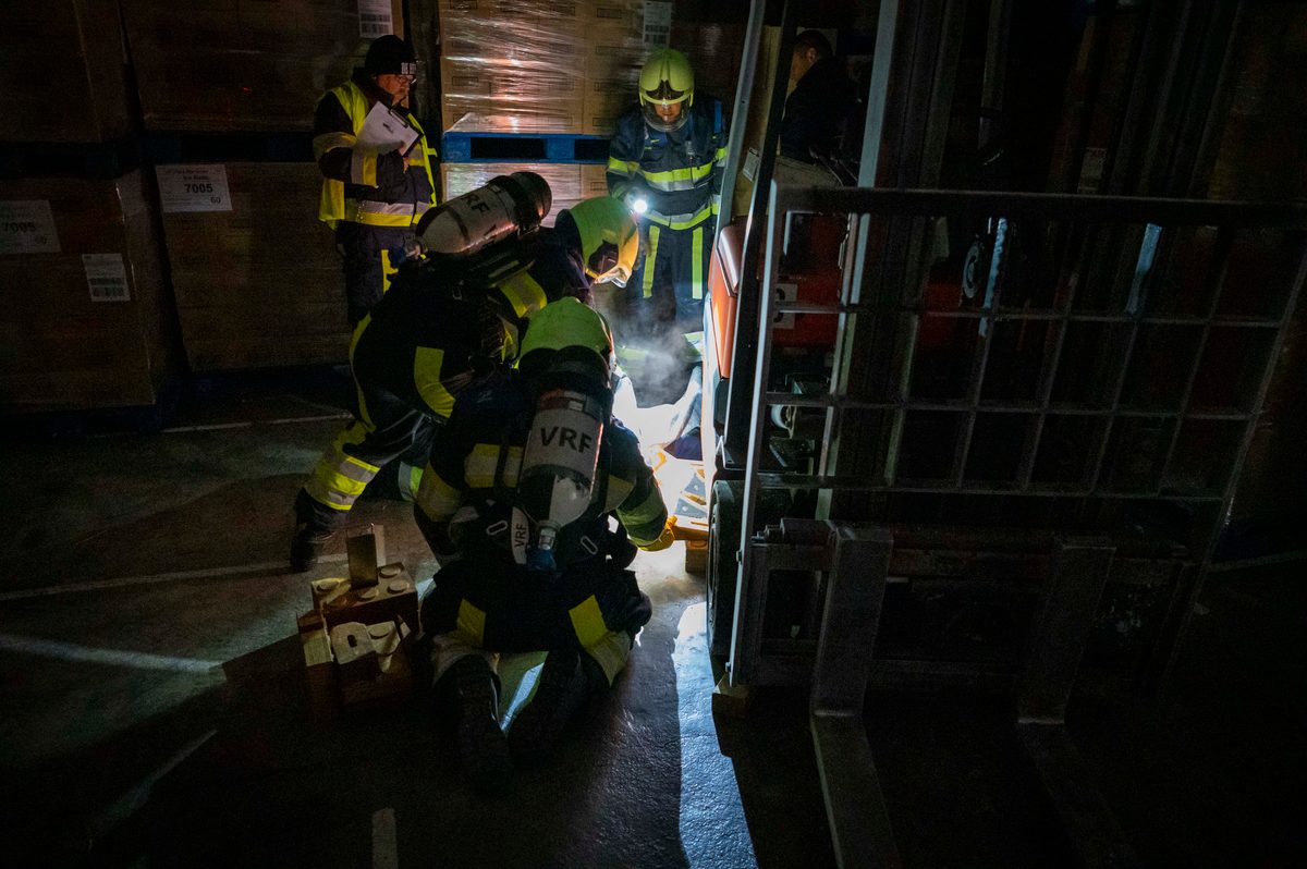 112 ABWC Vaardigheidstoets Wolvega. Brandweer Oosterwolde