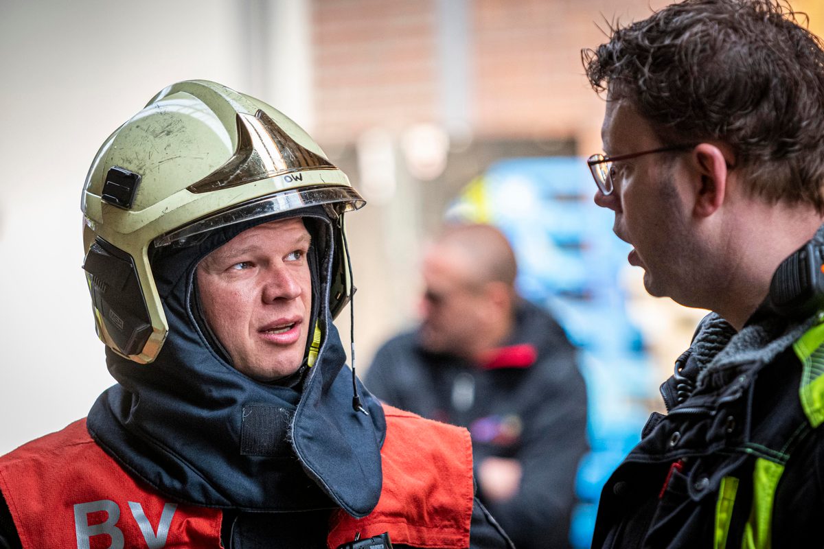 112 ABWC Vaardigheidstoets Wolvega. Brandweer Oosterwolde