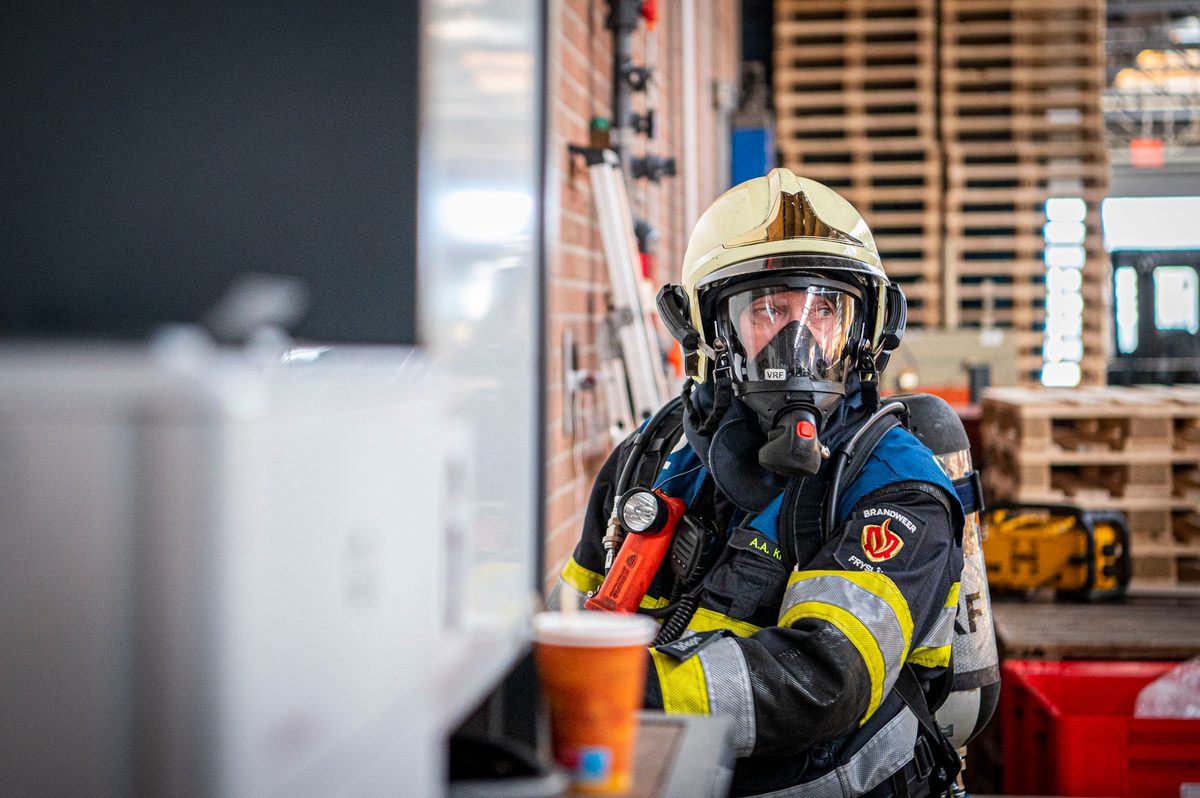 112 ABWC Vaardigheidstoets Wolvega. Brandweer Oosterwolde