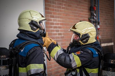 112 ABWC Vaardigheidstoets Wolvega. Brandweer Oosterwolde