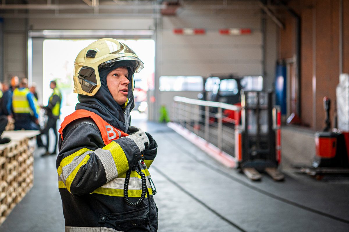 112 ABWC Vaardigheidstoets Wolvega. Brandweer Oosterwolde