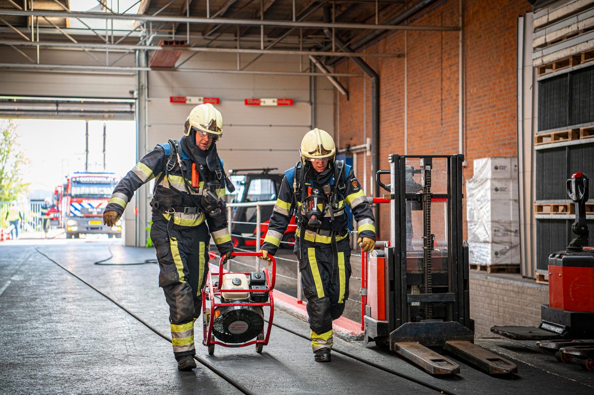 112 ABWC Vaardigheidstoets Wolvega. Brandweer Oosterwolde