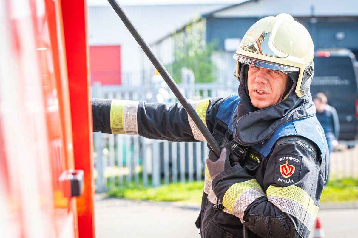 112 ABWC Vaardigheidstoets Wolvega. Brandweer Oosterwolde