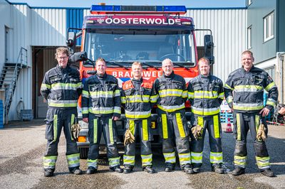 112 ABWC Vaardigheidstoets Wolvega. Brandweer Oosterwolde