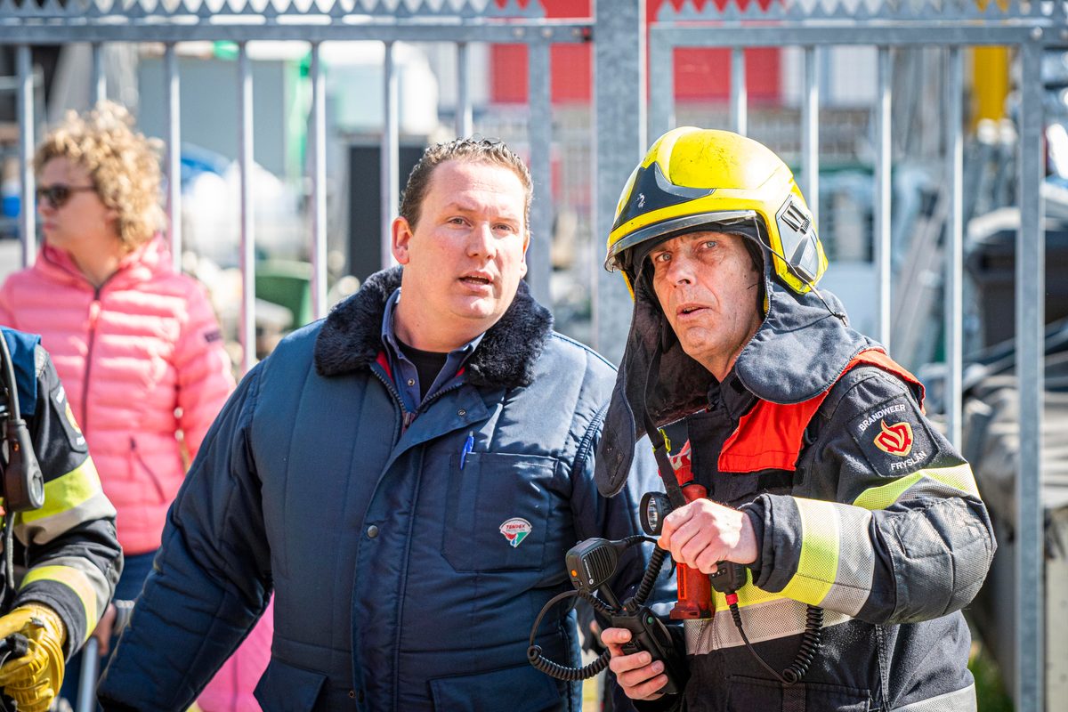 112 ABWC Vaardigheidstoets Wolvega. Brandweer Beetsterzwaag