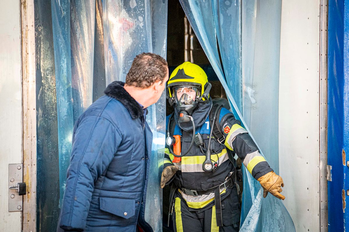 112 ABWC Vaardigheidstoets Wolvega. Brandweer Beetsterzwaag