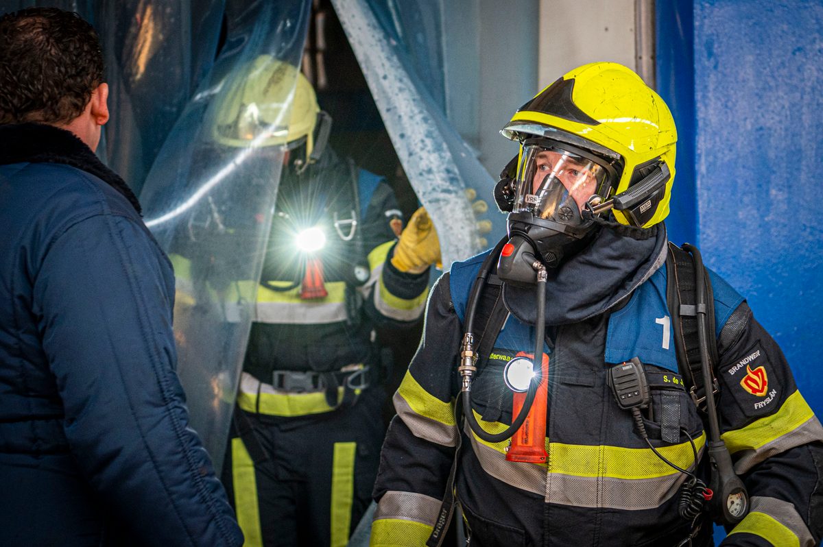 112 ABWC Vaardigheidstoets Wolvega. Brandweer Beetsterzwaag