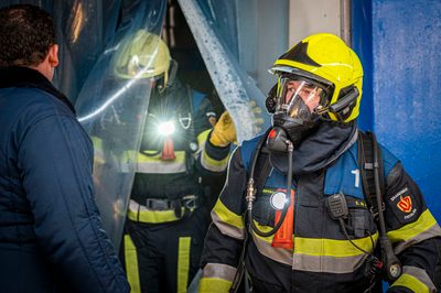 112 ABWC Vaardigheidstoets Wolvega. Brandweer Beetsterzwaag