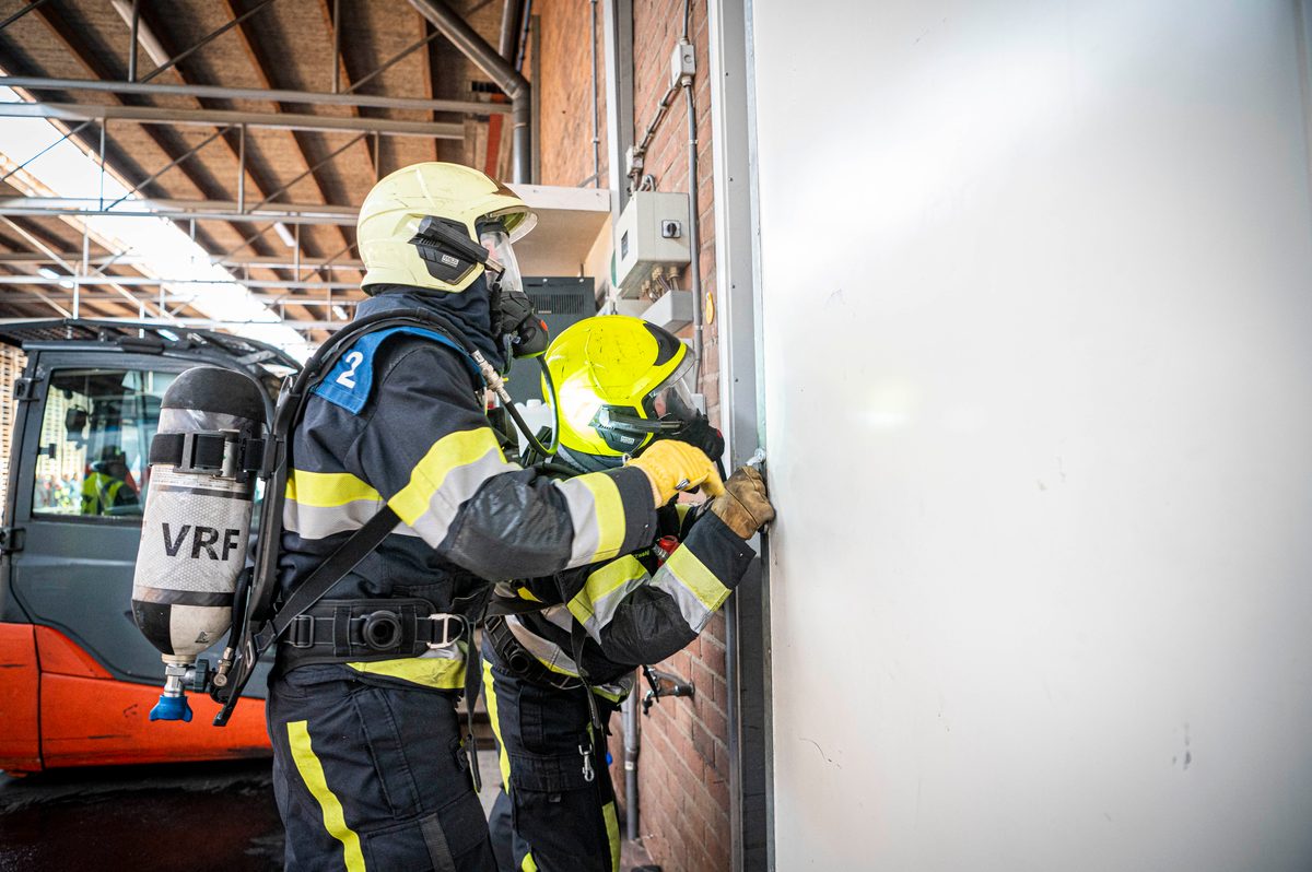 112 ABWC Vaardigheidstoets Wolvega. Brandweer Beetsterzwaag
