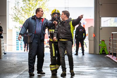 112 ABWC Vaardigheidstoets Wolvega. Brandweer Beetsterzwaag