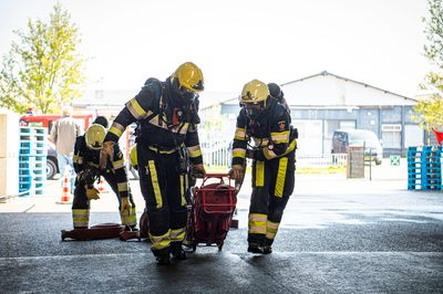 112 ABWC Vaardigheidstoets Wolvega. Brandweer Beetsterzwaag