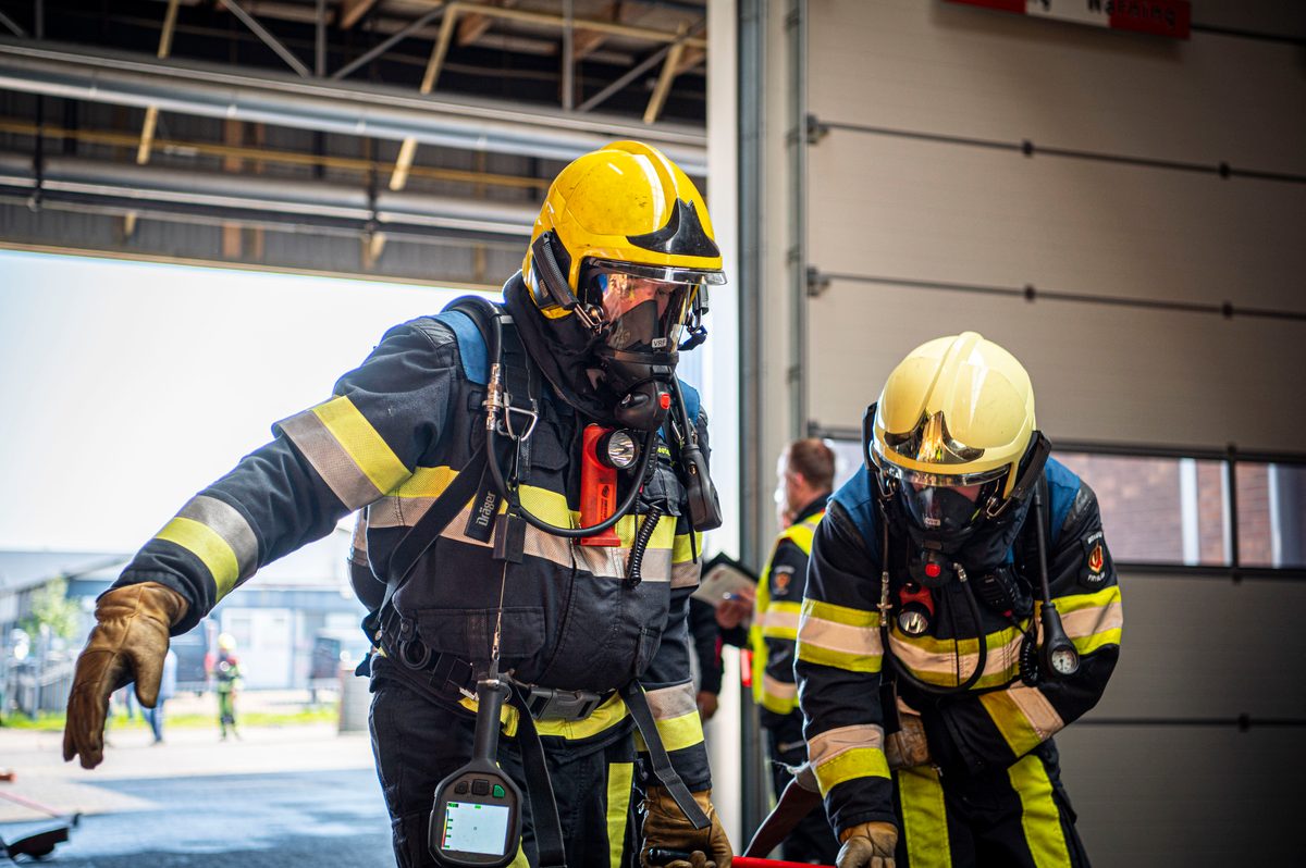 112 ABWC Vaardigheidstoets Wolvega. Brandweer Beetsterzwaag