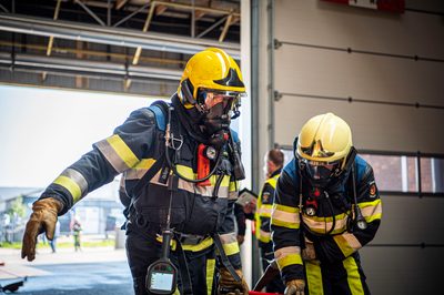 112 ABWC Vaardigheidstoets Wolvega. Brandweer Beetsterzwaag