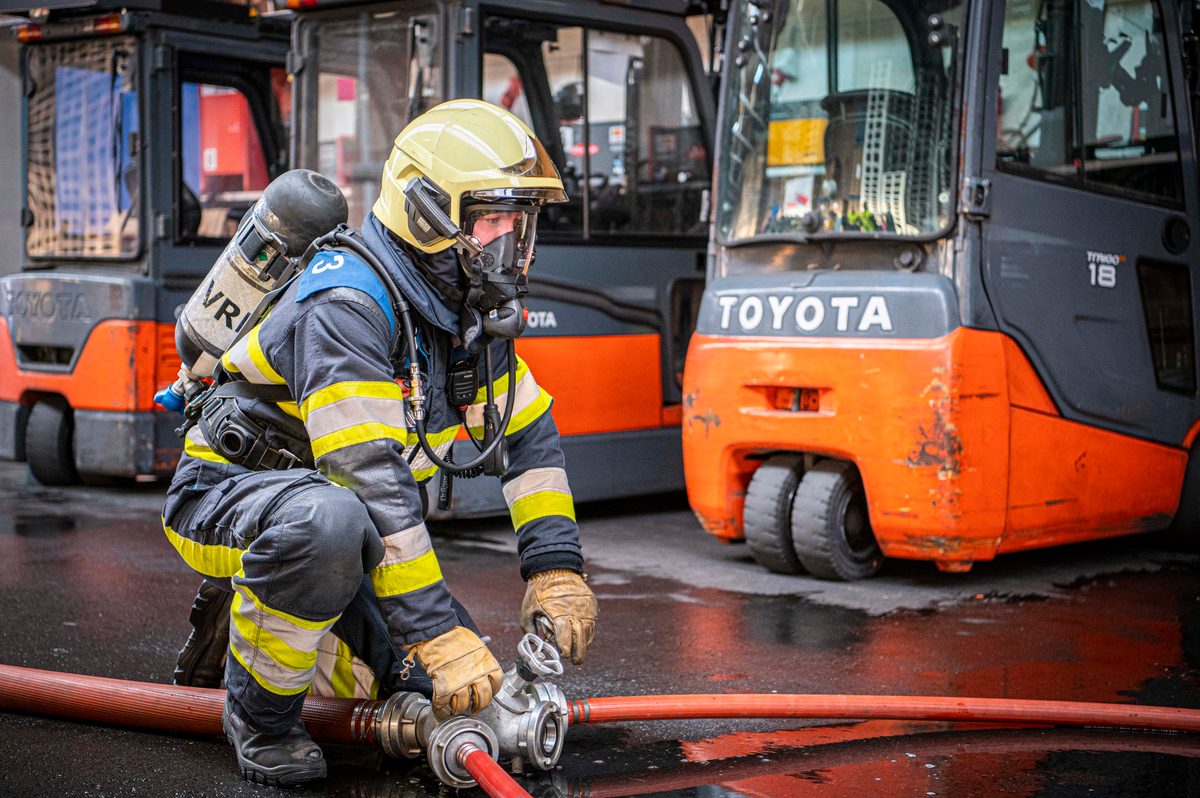 112 ABWC Vaardigheidstoets Wolvega. Brandweer Beetsterzwaag