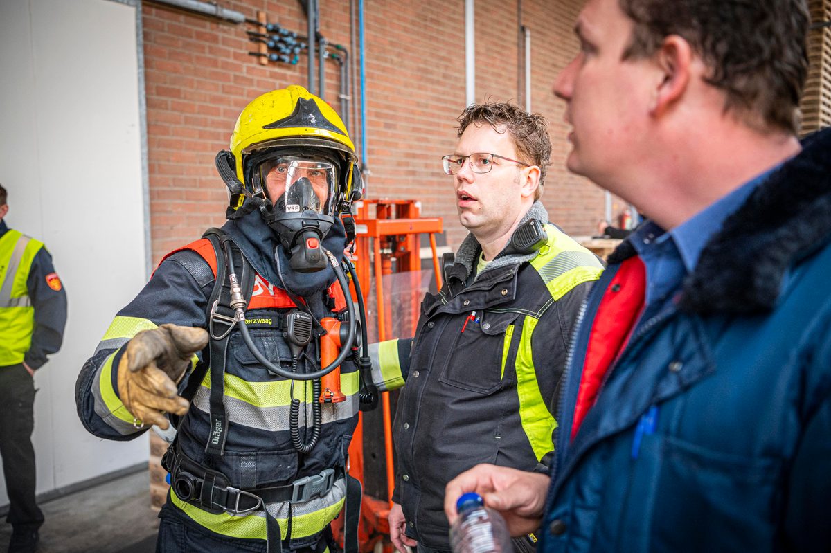 112 ABWC Vaardigheidstoets Wolvega. Brandweer Beetsterzwaag